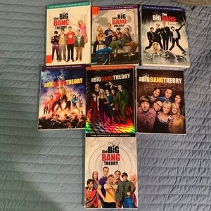 The Big Bang Theory Season 2, 3, 4, 5, 6, 8 and 9